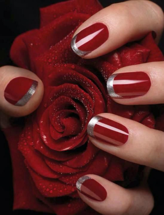 nailart_tendencia_uñas_2017_rojo