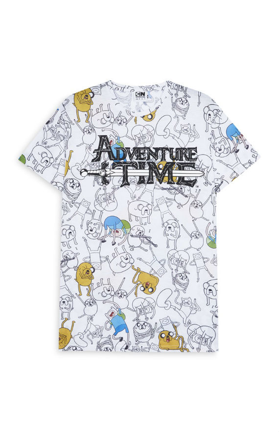 camiseta primark adventure time