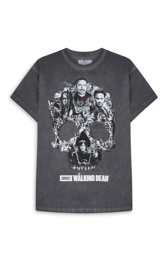 camiseta primark the walking dead