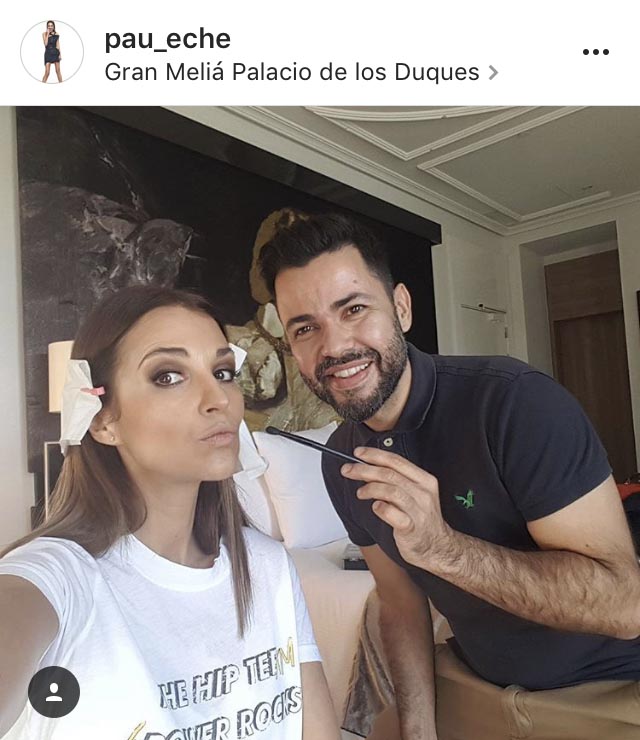 paula echevarria maquillador rumor