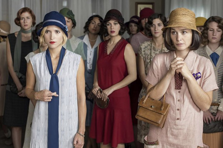 moda años 20 chicas del cable