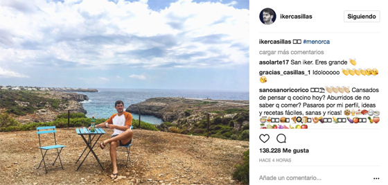 iker casillas vacaciones