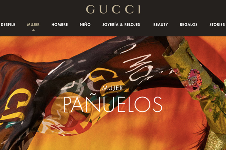 Gucci Pañuelos Nueva Colección