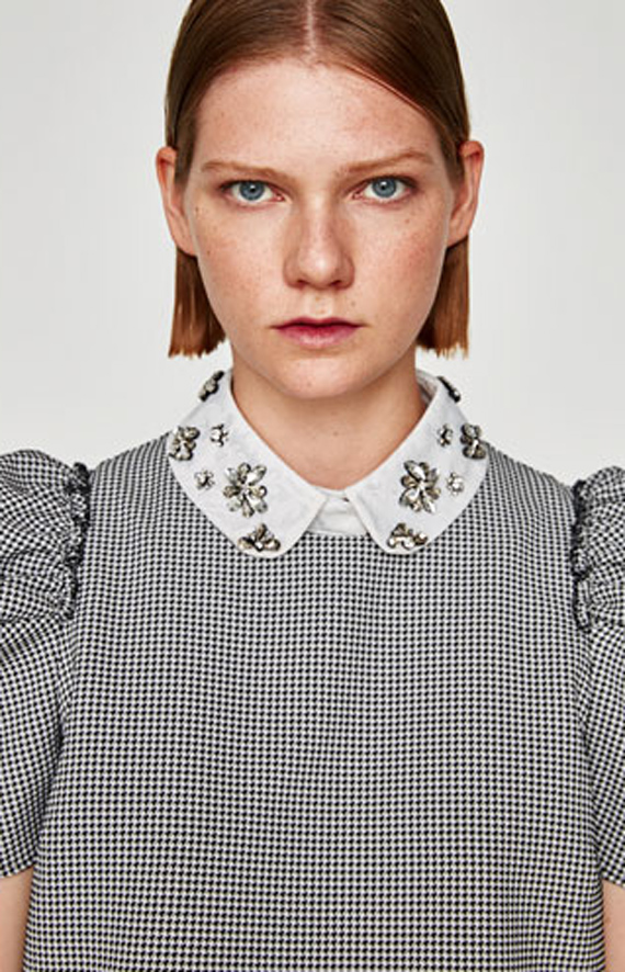 collar de cuello blanco