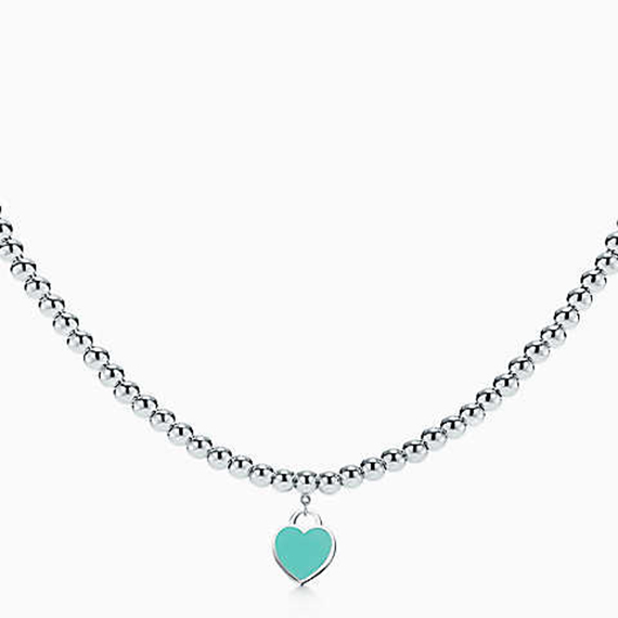 Joyas Tiffany&Co collar cuentas blue