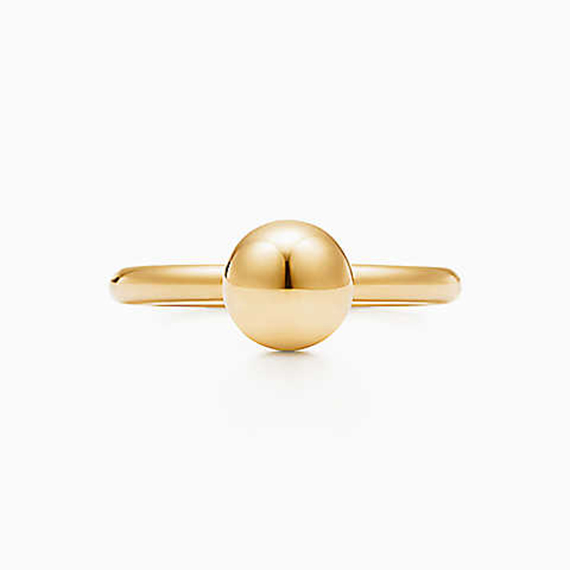 Joyas Tiffany&Co anillo esfera oro