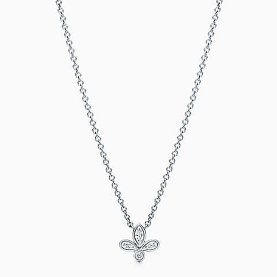 Joyas Tiffany&Co colgante fleur de lis