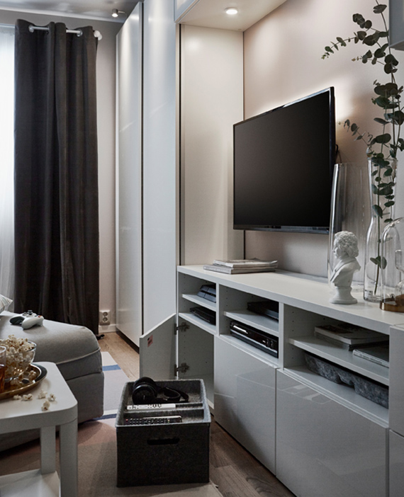 zona de ocio para un salón pequeño IKEA