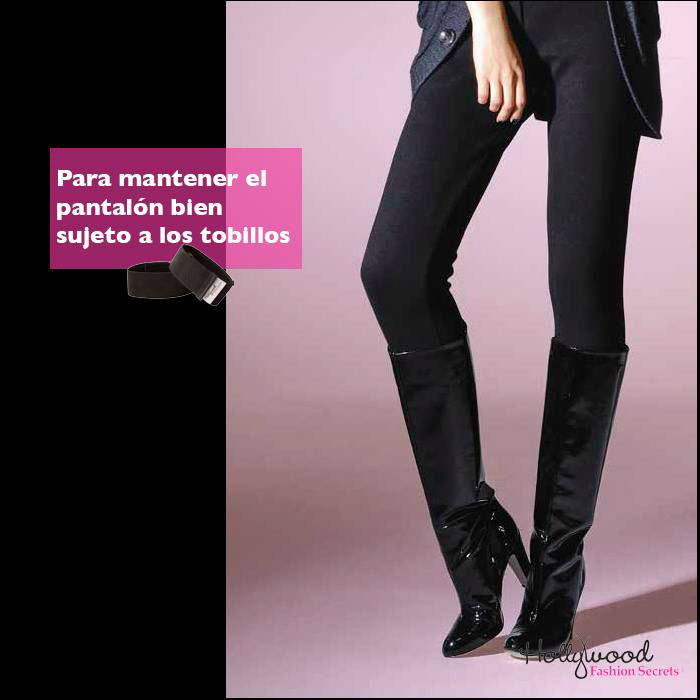 sujetar bajo pantalon