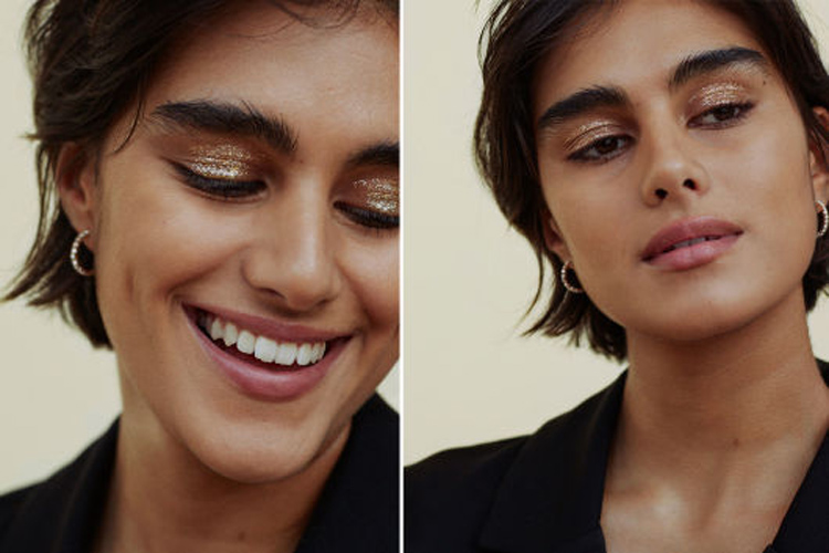 maquillaje navidad hm