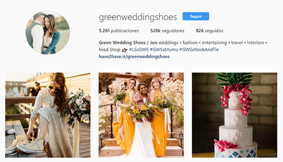 cuenta instagram boda shoes