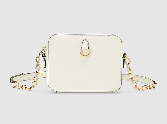 mini bolso liso blanco