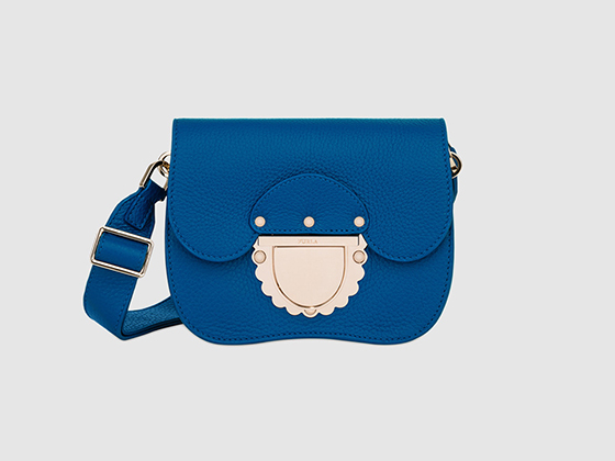 mini bolso azul furla