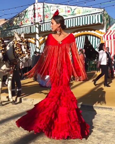 rocio osorno traje flamenca