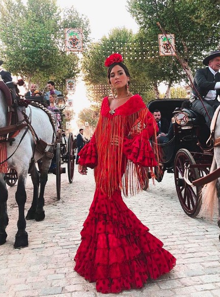 rocio osorno traje flamenca