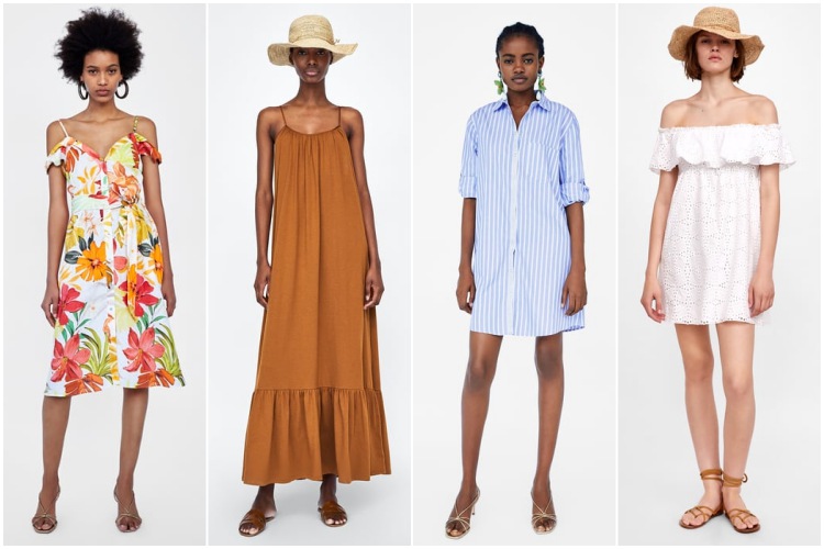 Desanimarse Pesimista cortar Vestidos largos, cortos, midi, camiseros,… la nueva colección de Zara  verano 2018 apuesta por las últimas tendencias - Modalia.es