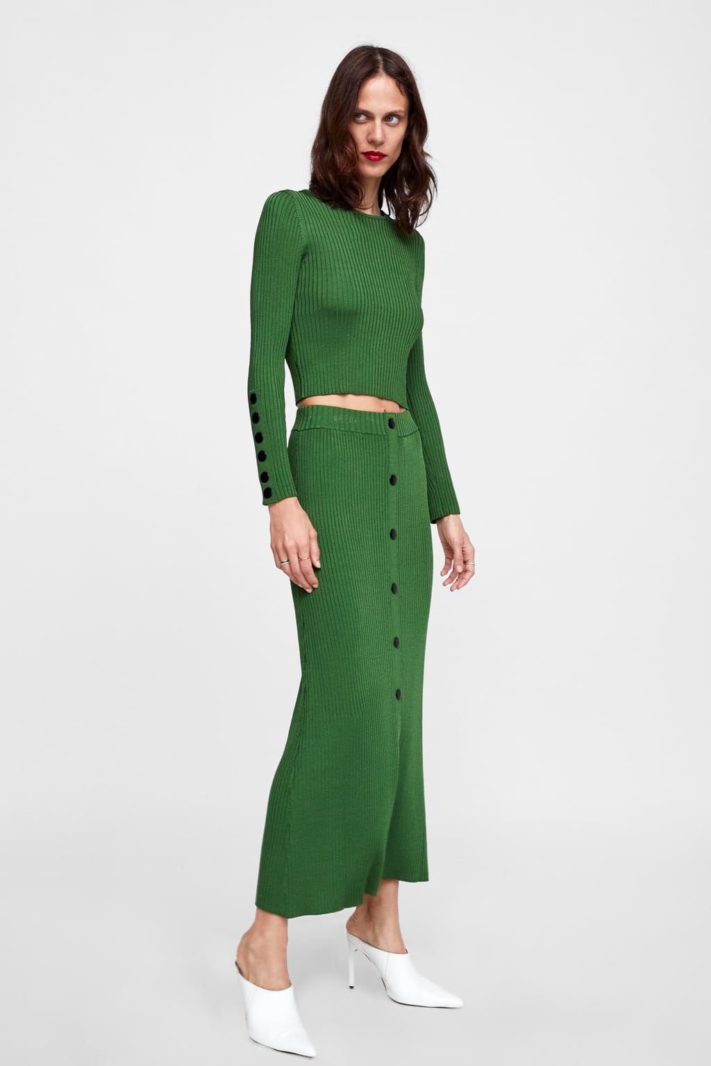 verde zara tendencia