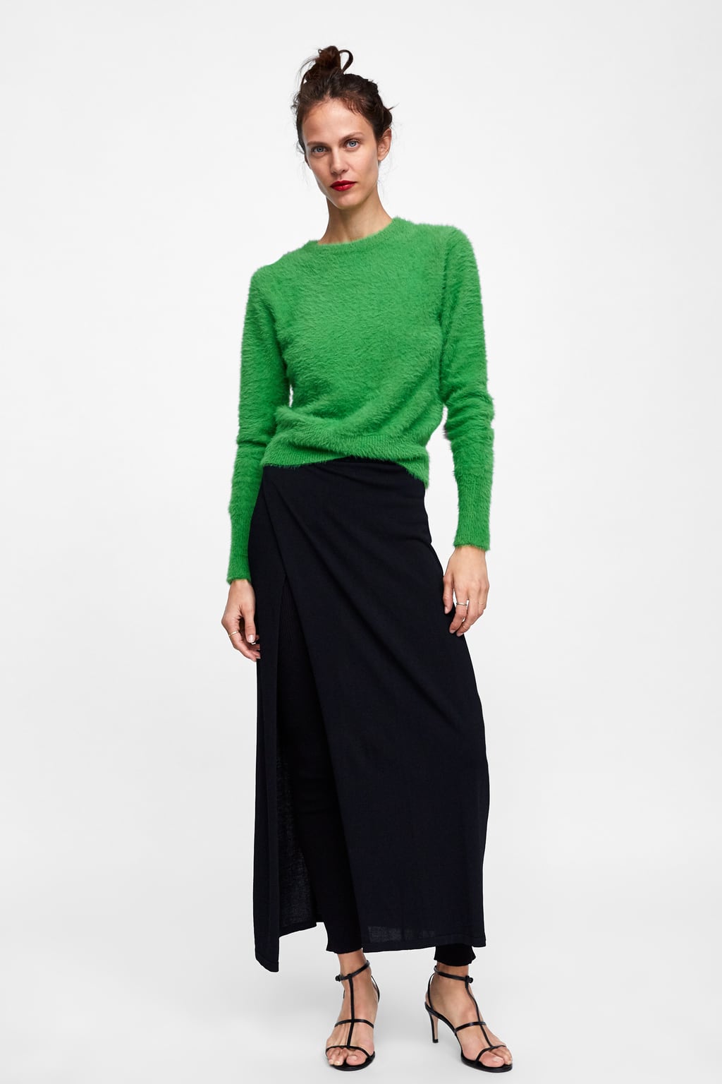 verde zara tendencia