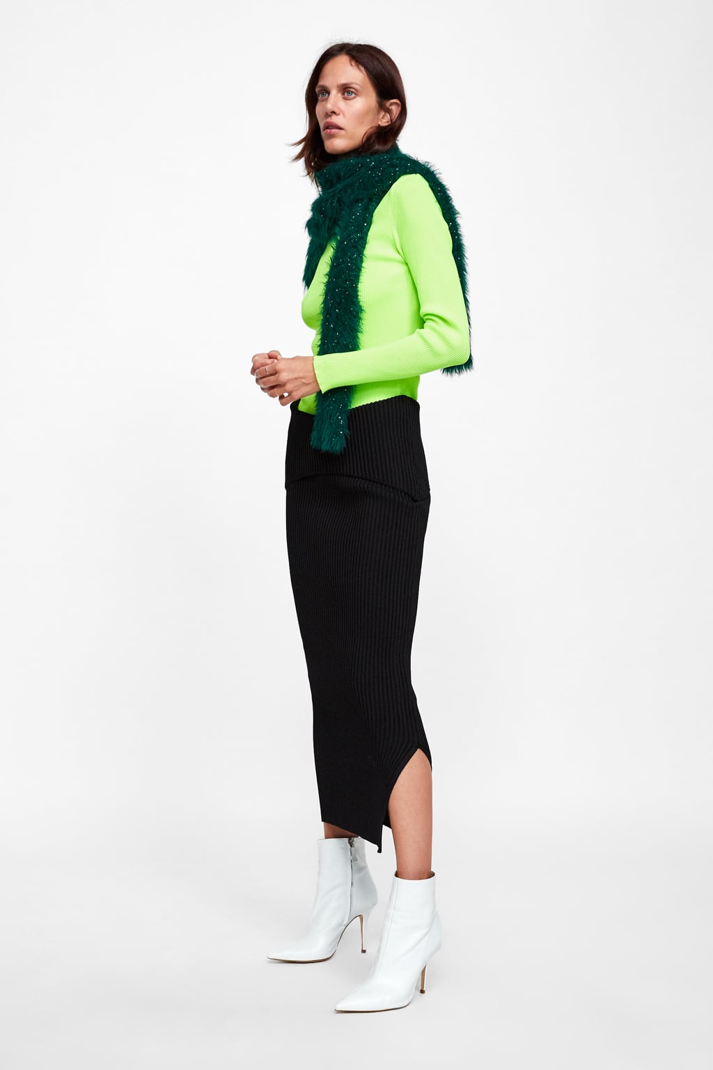 verde zara tendencia