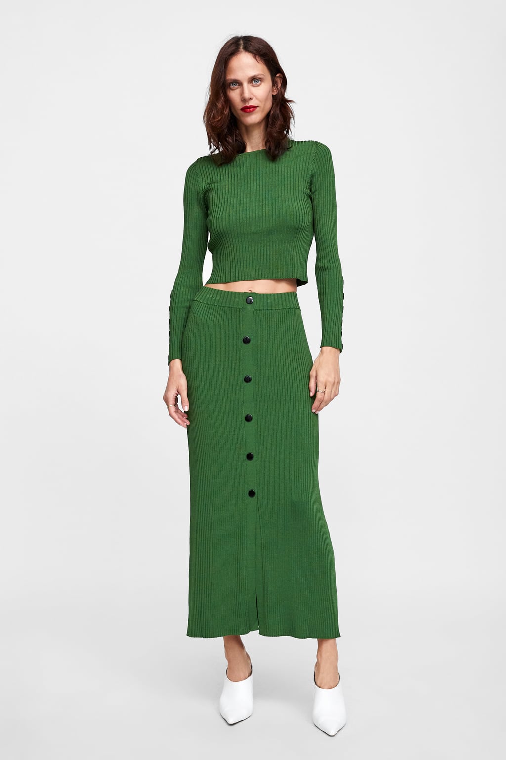 verde zara tendencia