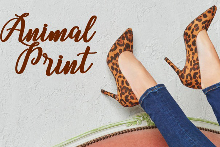 Animal print tendencia