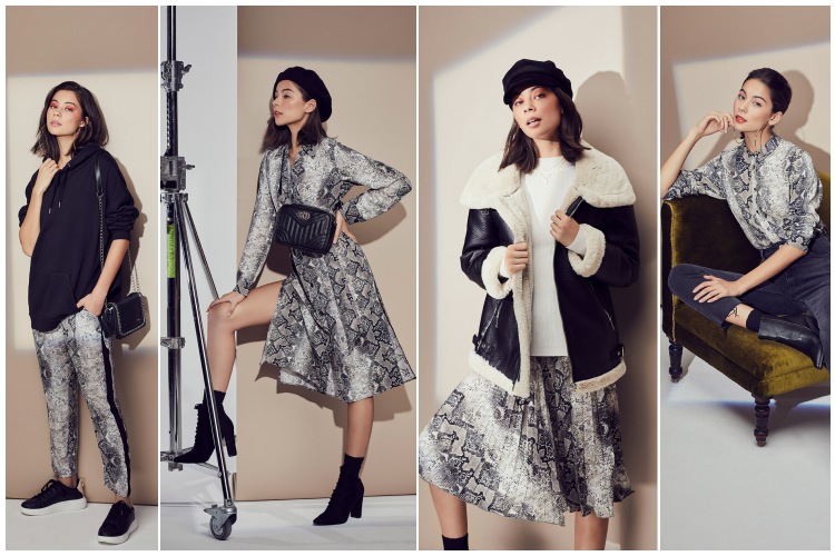 Estampado de serpiente