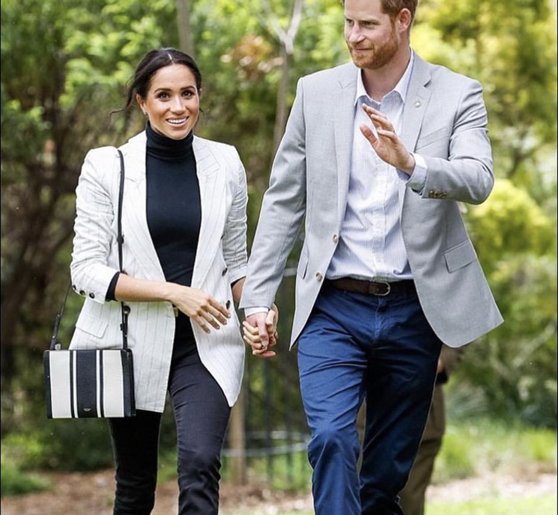 Meghan Markle looks embarazada