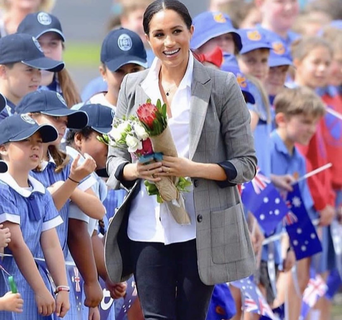 Meghan Markle looks embarazada