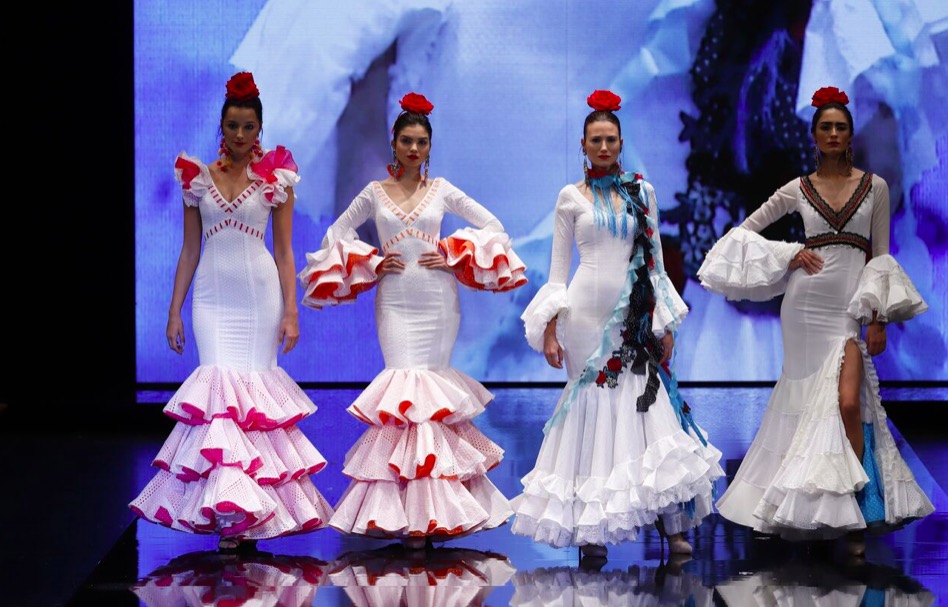 Aurora Gaviño moda flamenca