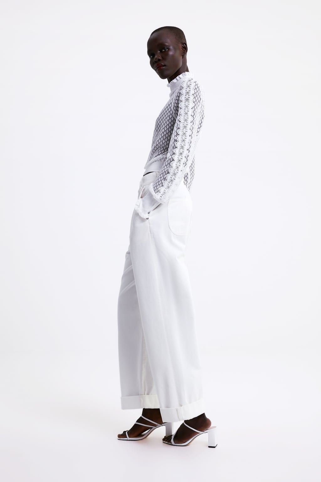 El color blanco, tendencia protagonista en la colección primavera 2019 Zara - Modalia.es
