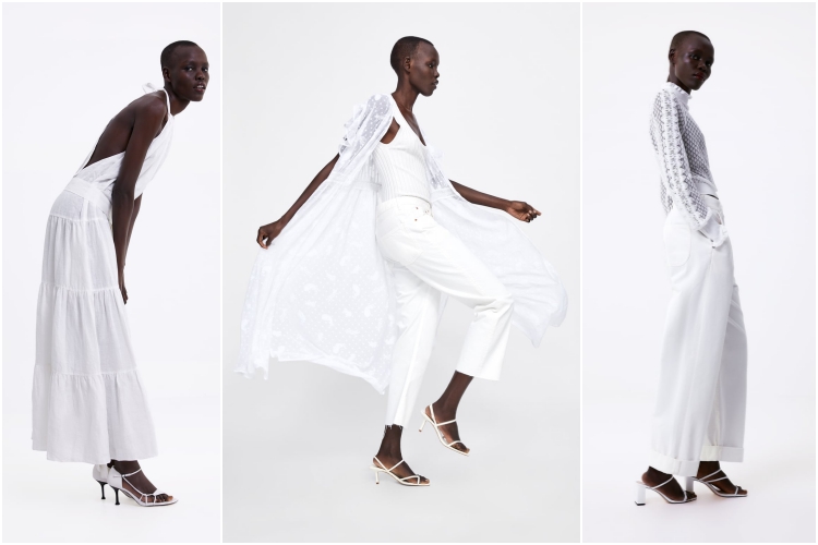 El color blanco, tendencia protagonista en la colección primavera 2019 Zara - Modalia.es