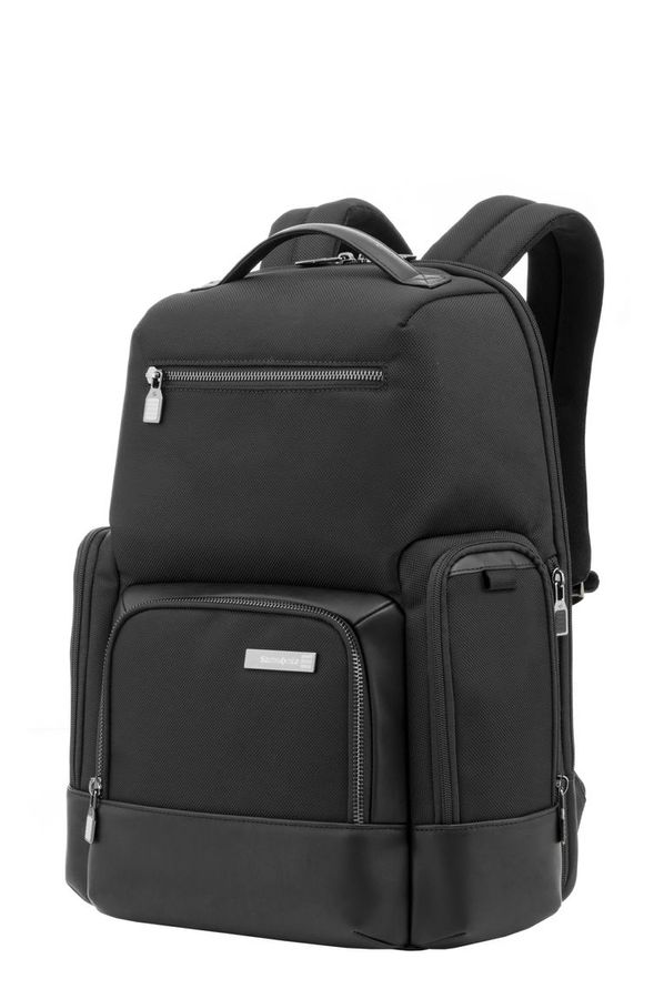 Saflon Mochila Samsonite Negro y Gris 