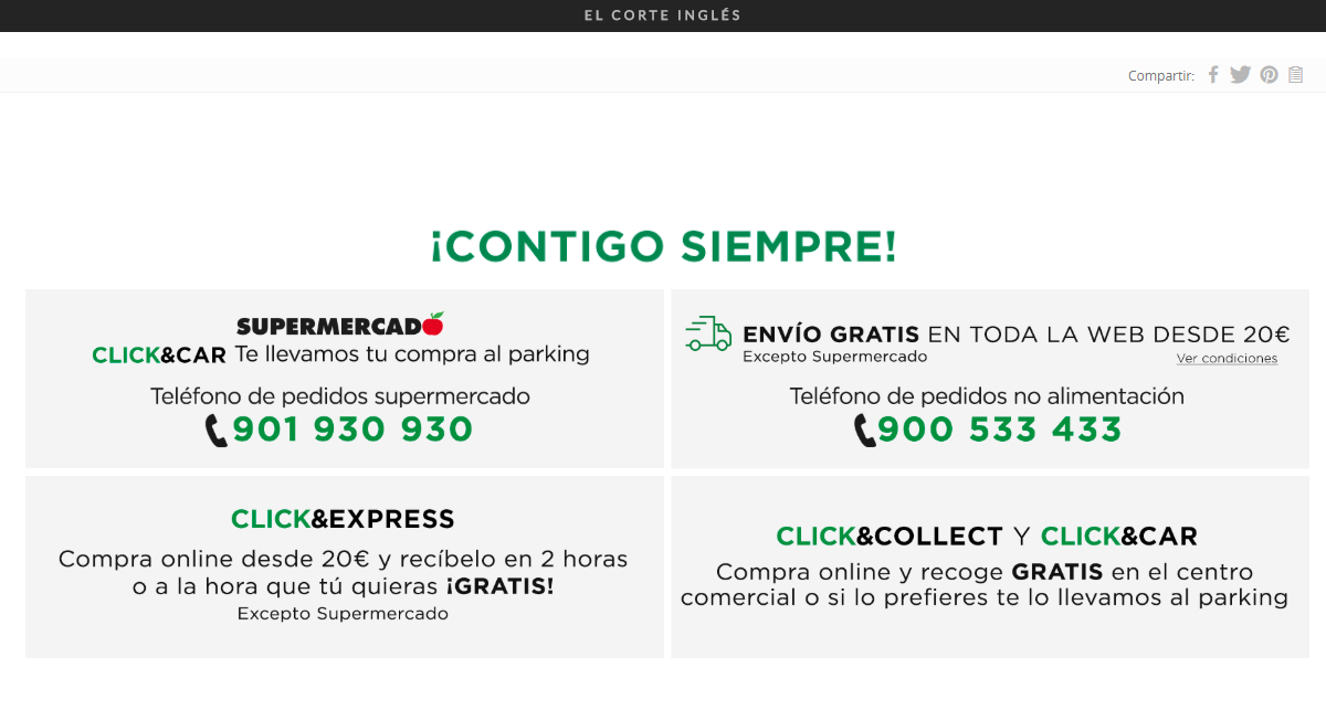 Horarios Corte Inglés Coronavirus Covid 19