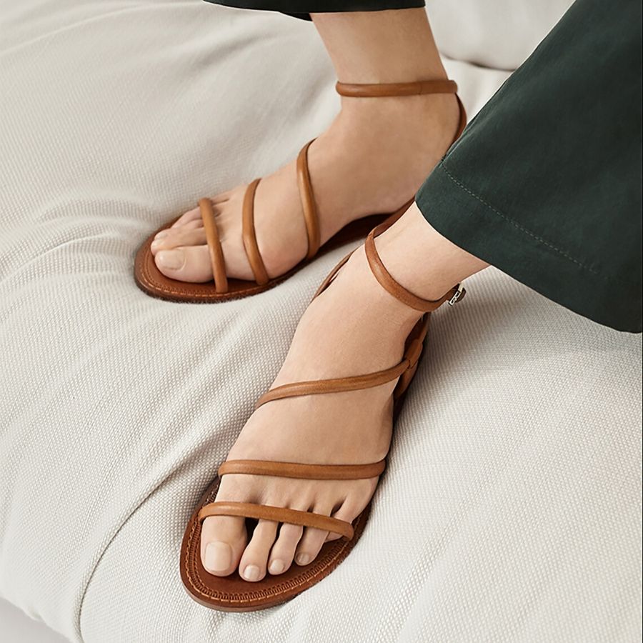 Barefoot Mujer Sandalias Planas Mujer Cuero Sintético Tiras