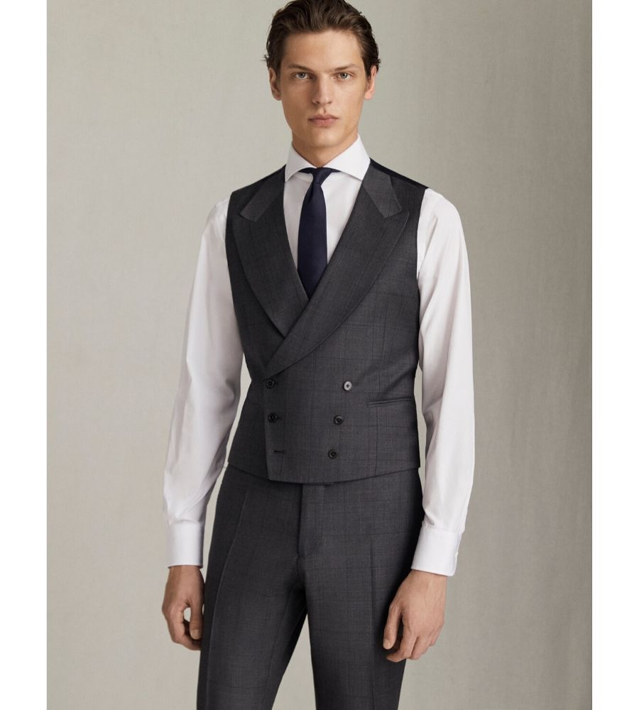 Novio Massimo Ropa Massimo Dutti Novio Vestir Botones Chaleco