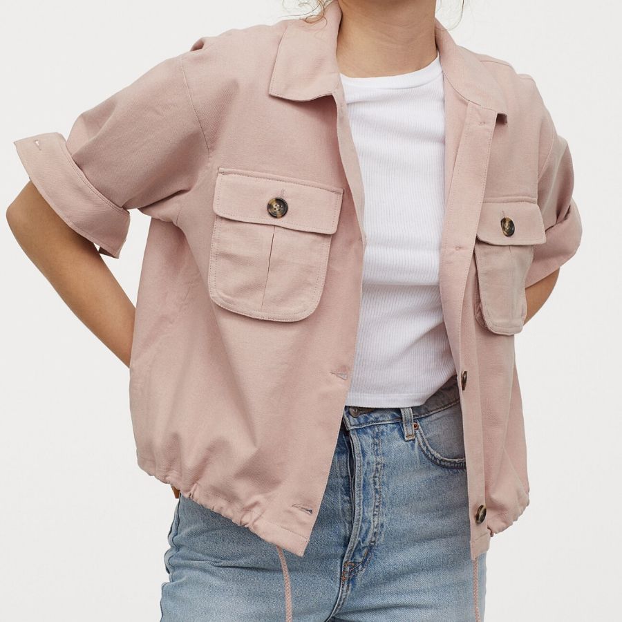 Chaqueta rosa palo H&M