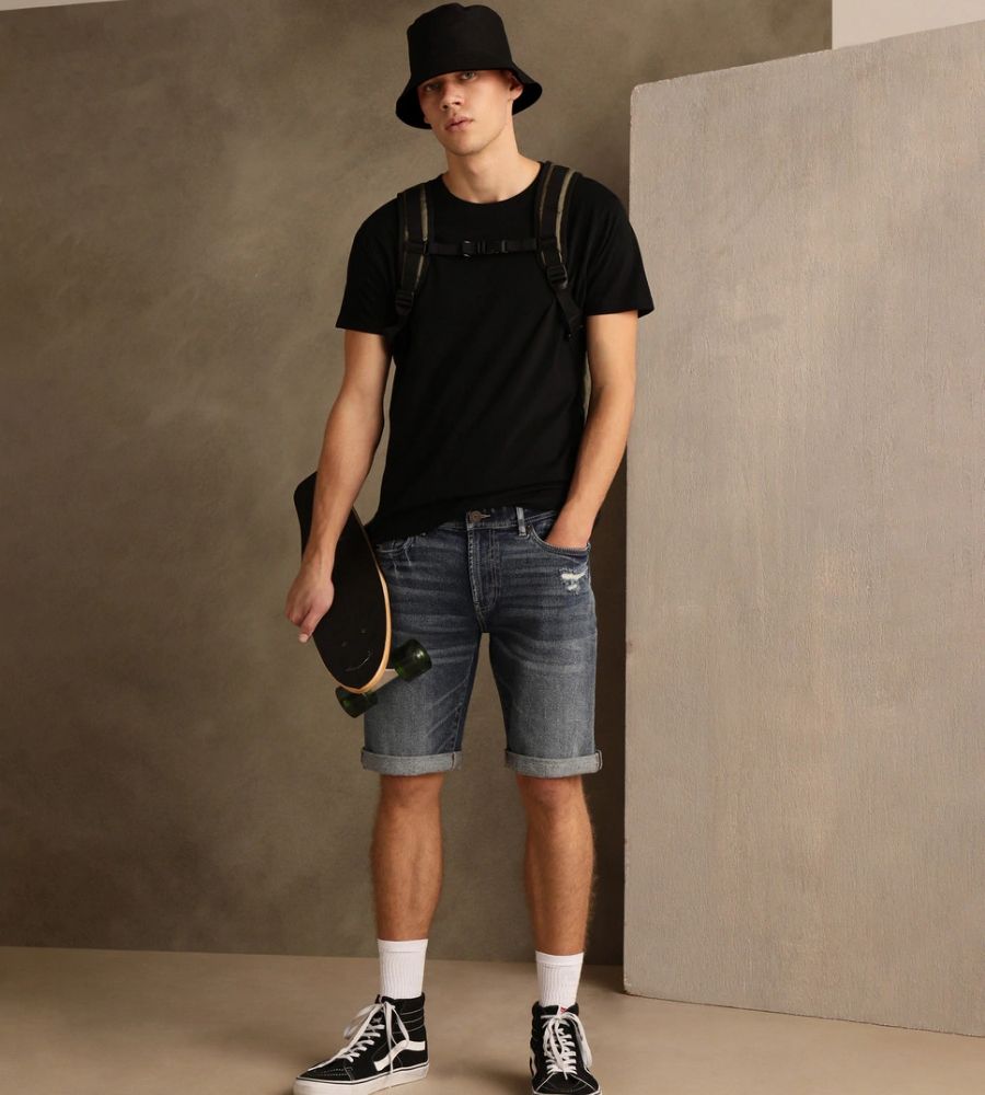 Bermuda vaquera de hombre azul Green Coast 19.99€