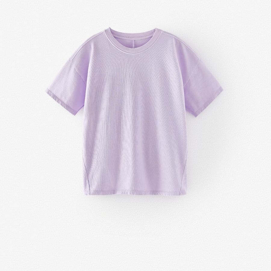 Camiseta premium algodón orgánico Zara Kids