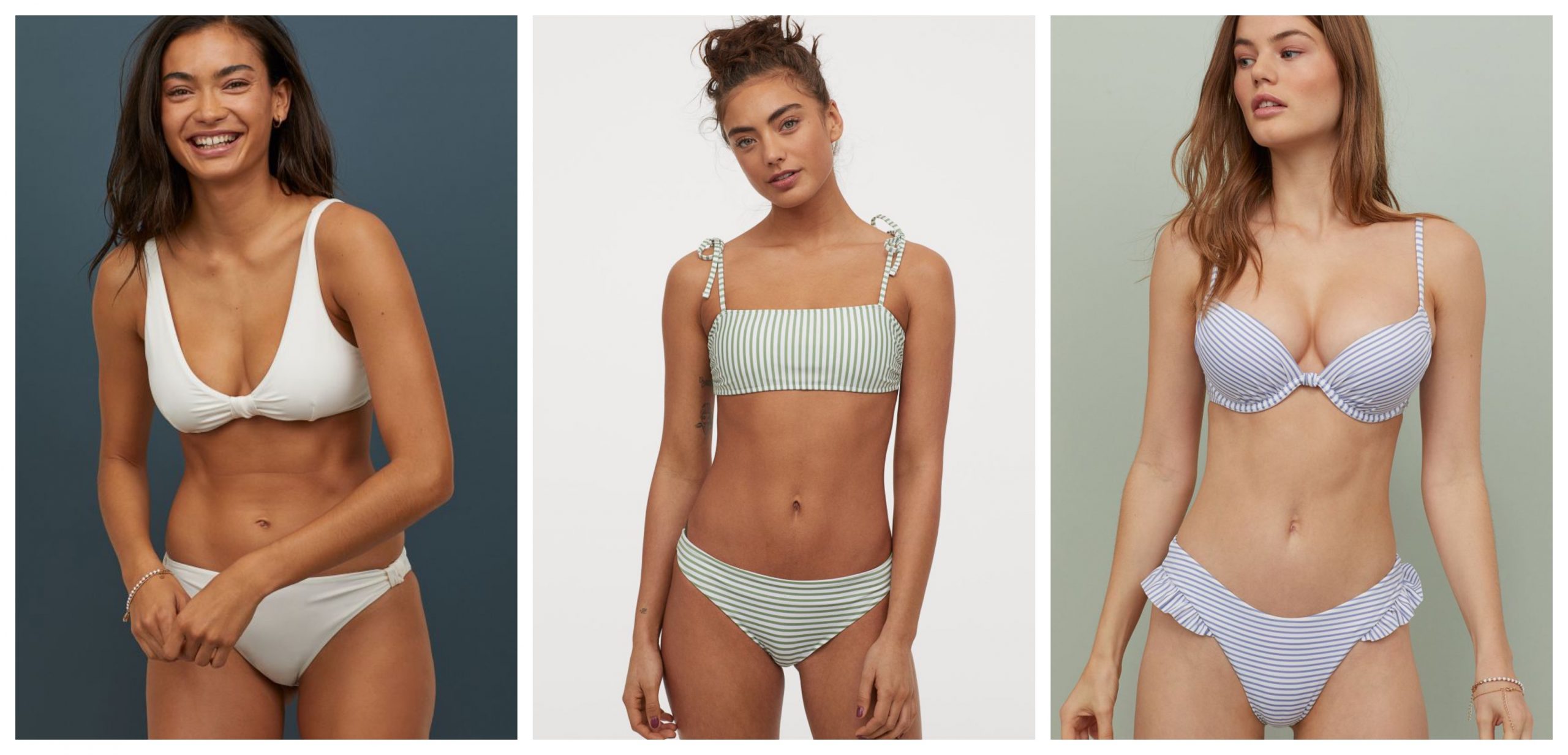 3 Bikinis de H&M rebajados para lucir este verano en la playa o en la piscina.