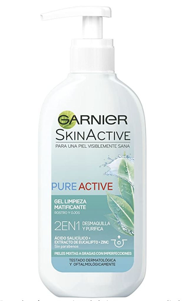 Jabón facial Garnier Skin Active