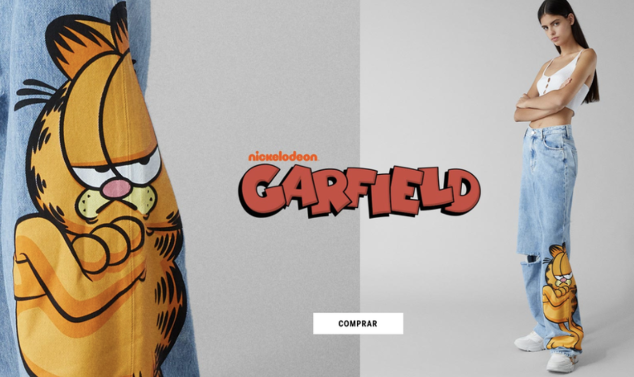Nueva colección Garfield & Bershka