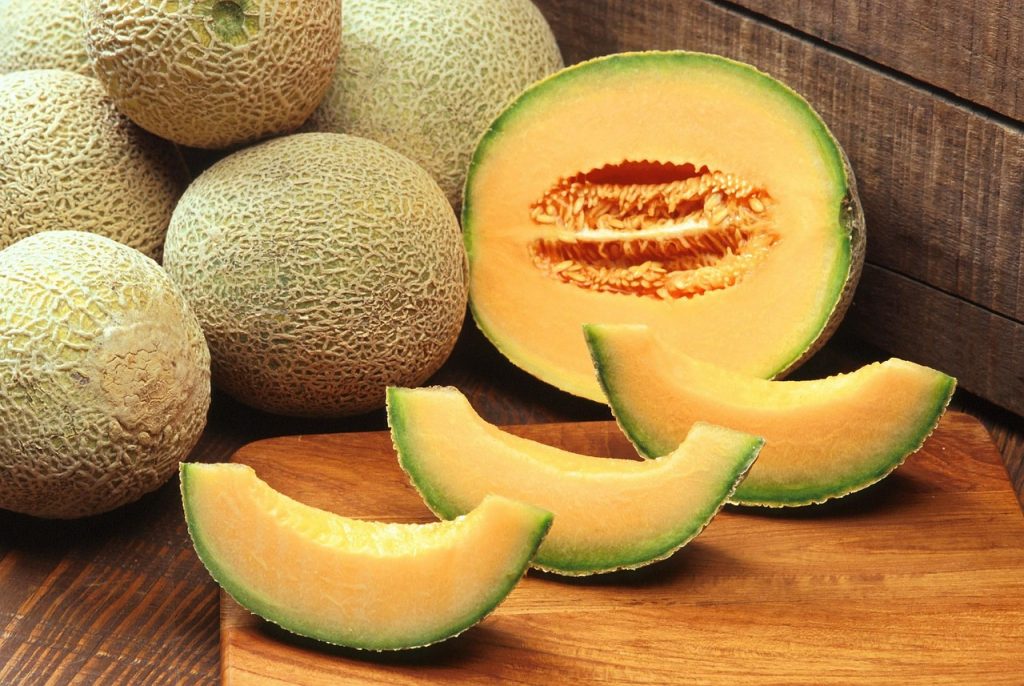 Esta variedad de melones Cantaloupe son muy ricos en antioxidantes.