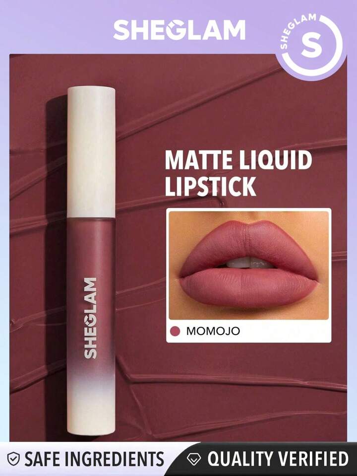 Labial Mate Sheglam Allure Liquid Lipstick 
